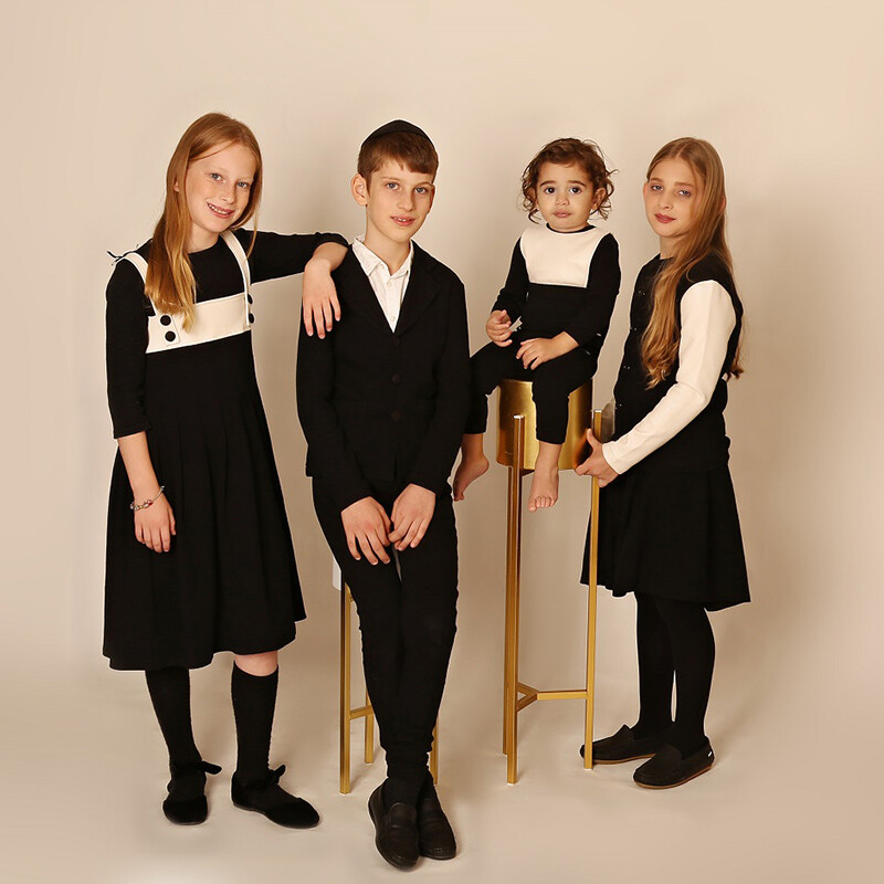 3-12 ani Copii Pantaloni skinny Baieti Uniforme scolare negre Adolescenti Pantaloni formali cu talie reglabila Imbracaminte stretch toamna iarna