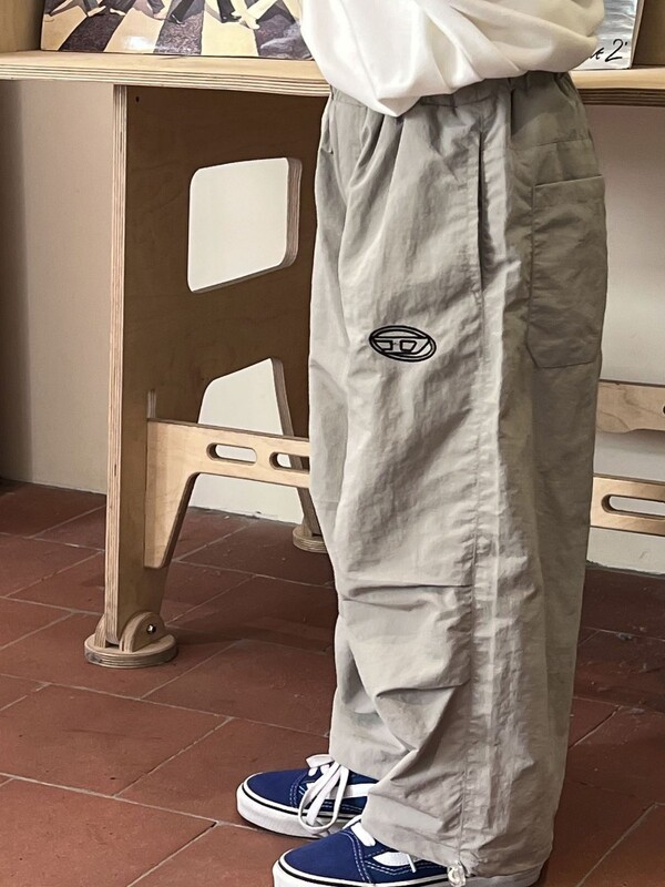 2024. Proljeće ljeto Ravne hlače s vezom za dječake Lagane i tanke dječje mekane široke ležerne cargo hlače