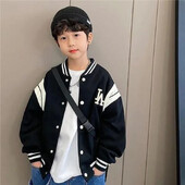 2023. Proljeće, ležerna odjeća, 2-11, 12 godina, tinejdžeri, pune majice s dugim rukavima i patentnim zatvaračem, gornja odjeća, kaputi, dječja jakna za dječake, jesen