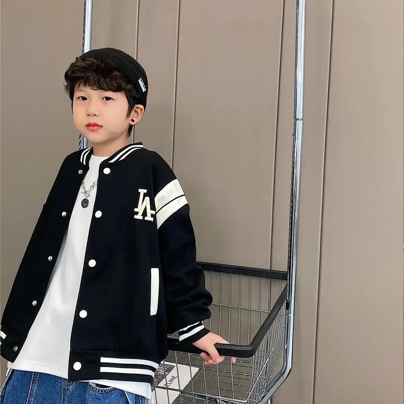 2023. Proljeće, ležerna odjeća, 2-11, 12 godina, tinejdžeri, pune majice s dugim rukavima i patentnim zatvaračem, gornja odjeća, kaputi, dječja jakna za dječake, jesen