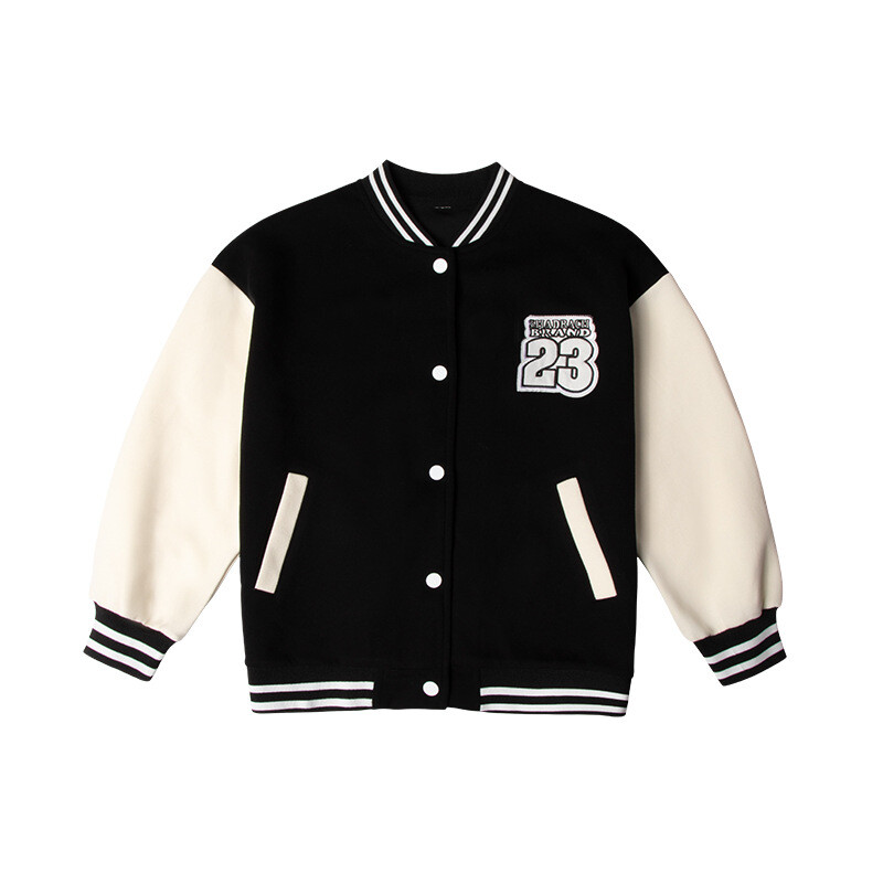 Jesenske bomber jakne za djecu Modna bejzbolska uniforma za dječake Ležerni kaput Studentska gornja odjeća Dječje sportske majice 4 6 8 10 11 12 Y