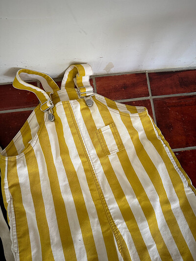 Jesen 2024. Novi dječji kombinezoni na pruge Pamuk Dječaci Djevojčice Široke svestrane hlače na naramenice Ležerne hlače za malu djecu Dječja odjeća