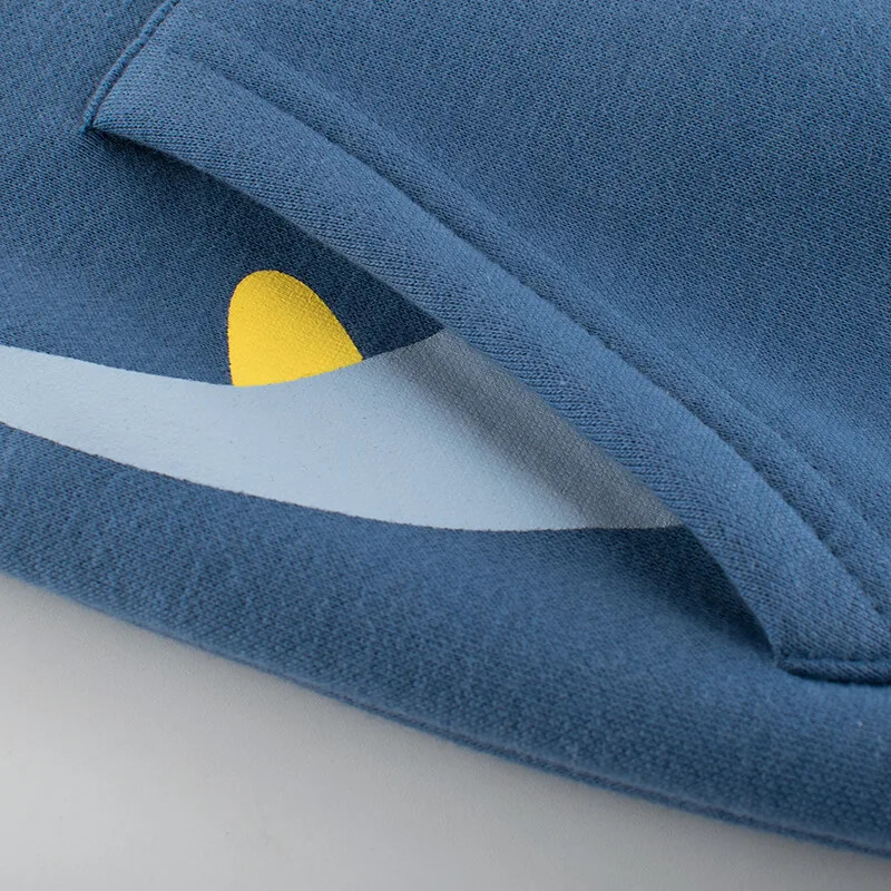 Proljetne bejzbol jakne od flisa za dječake, dječja pamučna odjeća, dječji puloveri s dinosaurima iz crtića, zadebljane majice s kapuljačom, gornji dijelovi džempera