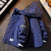 Proljeće, dječja jakna s kapuljačom u kontrastnoj boji, dječja dječačka vjetrovka, dječji kaput, gornja odjeća, sportska ležerna odjeća, novo za 2-12 godina