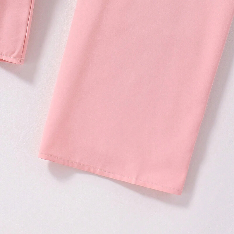 Kaheosalised rõivad Tüdrukutele, varrukatega, lilleline pluus, sirged püksid, trendikas komplekt, puhkuseks väljasõiduks suveriided