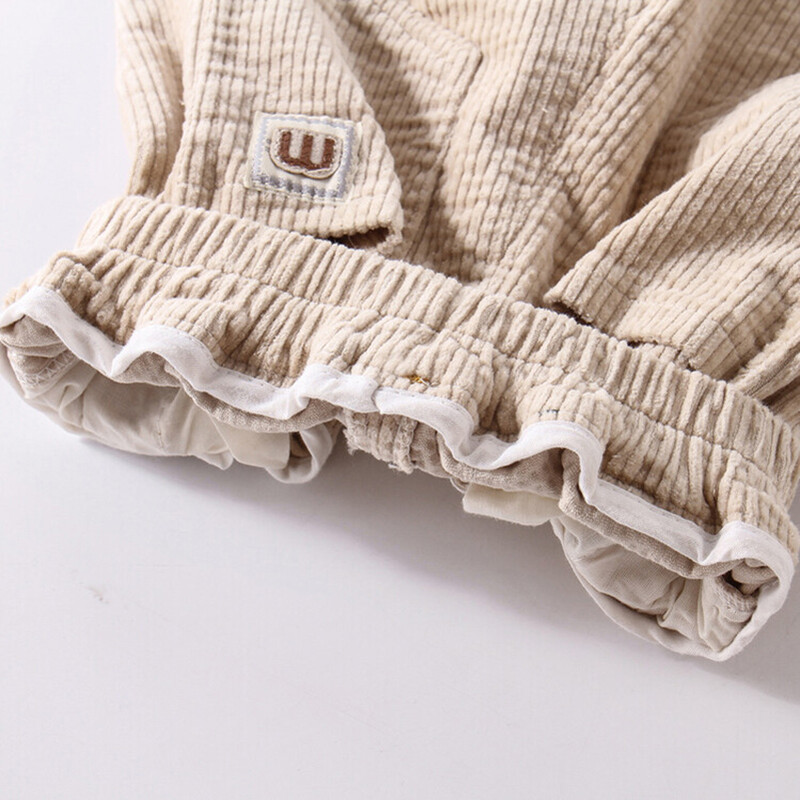 Modne svestrane jednobojne jednobojne male M plišane hlače/ležerne hlače za dječake 2024. 1-6 godina