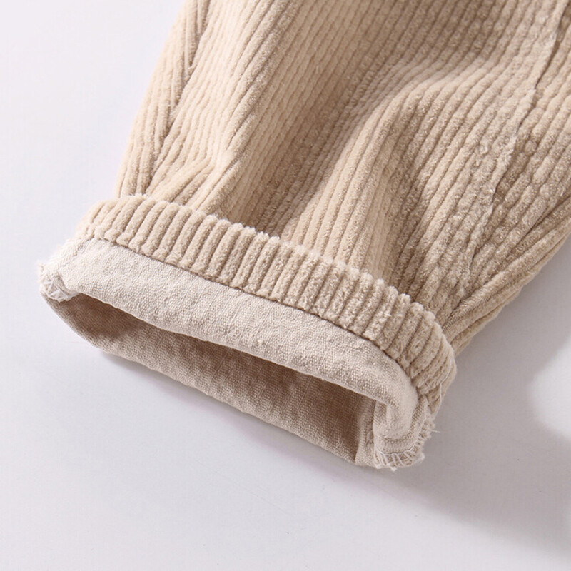 Modne svestrane jednobojne jednobojne male M plišane hlače/ležerne hlače za dječake 2024. 1-6 godina