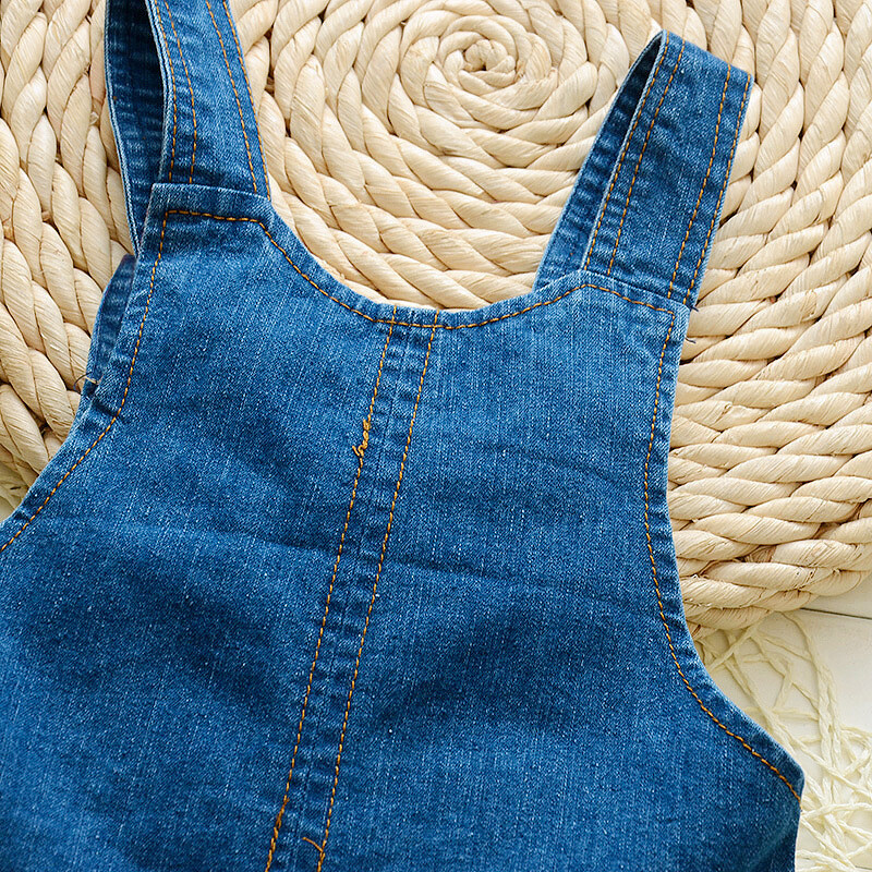 Mala djeca Dojenčad Djevojčice Duge hlače Traper kombinezoni Dungeree Dječje djevojčice Traperice Kombinezon Odjeća Odjeća Odjevni kompleti Hlače