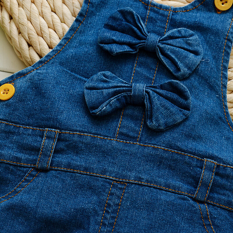 Mala djeca Dojenčad Djevojčice Duge hlače Traper kombinezoni Dungeree Dječje djevojčice Traperice Kombinezon Odjeća Odjeća Odjevni kompleti Hlače