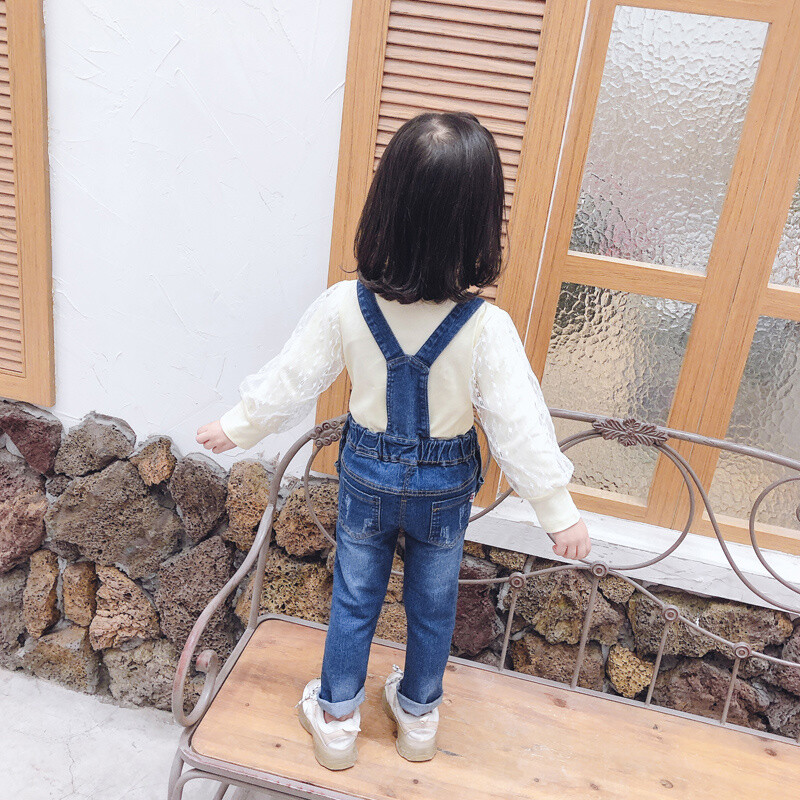 Παιδική τζιν φόρμα επιστροφής στο σχολείο Νέα μόδα Παιδική φόρμα Τζιν Καρδιά Patten Σχέδιο Παιδικό Παντελόνι Αγόρια Κορίτσια Τζιν παντελόνι