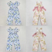 Väikelaste hulgimüük, ühes tükis lastepüksid, imikute kombinesoonid, lillelised sügisbodid, tüdrukud, lillelised varrukateta kombinesoonid