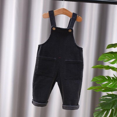 Παιδικά Παντελόνια Μονόχρωμα Αγόρια και Κορίτσια Casual Παντελόνια Κοτλέ λουράκια Παντελόνι Βρεφικό Παντελόνι για 1-4 Χρόνια Παιδικό Παντελόνι