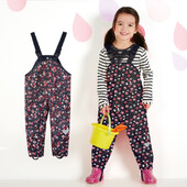 2024 Αδιάβροχες φόρμες για κορίτσια με λουλούδια, παιδική φόρμα εξωτερικού χώρου, παιδική φόρμα βροχής παραλίας Παιδικά παντελόνια ζαρτιέρες Βρεφικά παντελόνια ρούχα