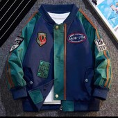 Dječji bejzbolski dres za dječake Proljeće i jesen Omladinski korejski kaput Jakna za dječake Sportski široki bejzbolski dres za dječake