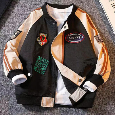 Dječji bejzbolski dres za dječake Proljeće i jesen Omladinski korejski kaput Jakna za dječake Sportski široki bejzbolski dres za dječake