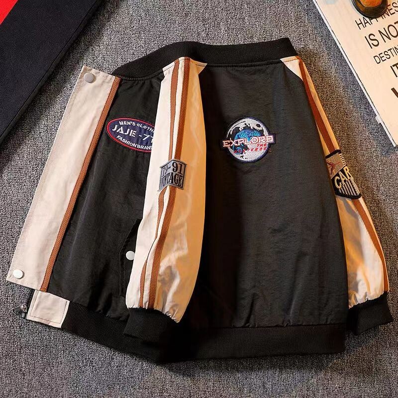 Dječji bejzbolski dres za dječake Proljeće i jesen Omladinski korejski kaput Jakna za dječake Sportski široki bejzbolski dres za dječake