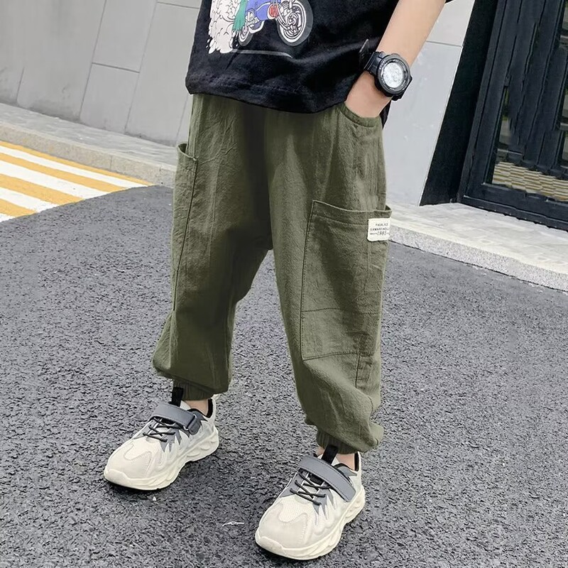 2024. Dječje udobne široke harem hlače Baby Fashion Cool Cargo hlače Dječje prozračne hlače Dječaci Djevojčice Ležerna odjeća