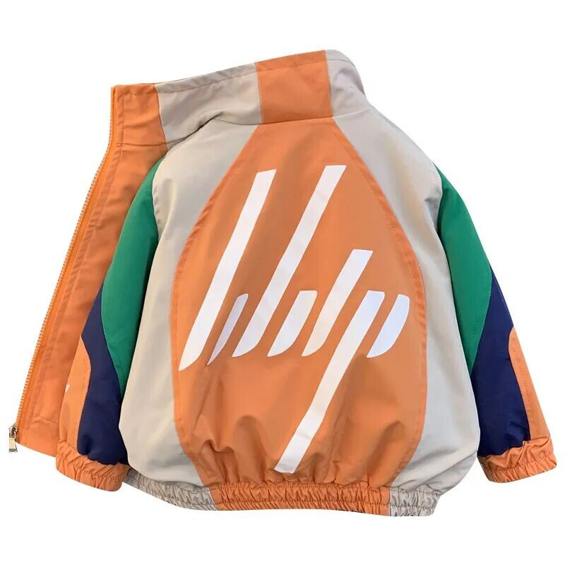 3 5 7 9 12 Y Dječja odjeća Jakna za dječake Proljeće Jesen Novi patchwork kaput Dječja bejzbol jakna Modni top