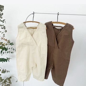 Ležerne hlače u stilu dječaka i djevojčica 2020. slatki kombinezon s dugmadima