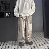 Lasteriided Mood Mugavad püksid 24 Kevad ja sügis Uus stiil Disain Sense vabaaja püksid Poiste lahtised sirged püksid