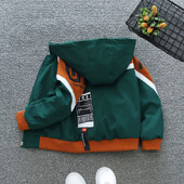 Casual Windbreakers Μπουφάν Άνοιξη Φθινόπωρο Αγόρια με κουκούλα Πανωφόρια Παιδικά Ενδύματα Εφηβικά Μακρυμάνικα Παλτό Μεγάλα Παιδικά Αδιάβροχα