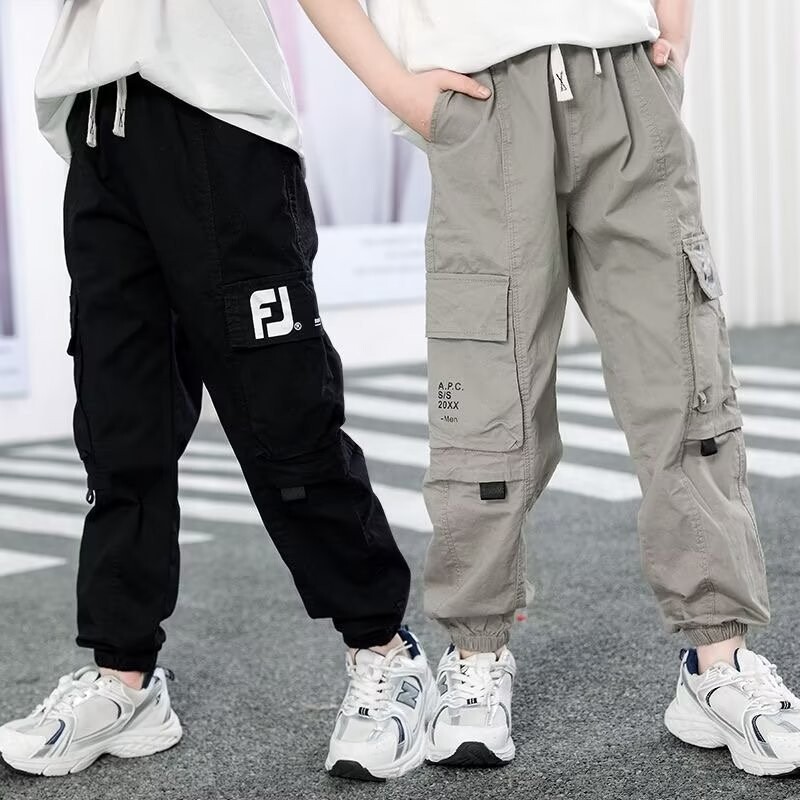 Αγόρια παντελόνια 2024 Νέα Άνοιξη και Φθινόπωρο Αγόρια Παιδική Εργασία Παντελόνι Παιδικό Παντελόνι Παντελόνι Καλοκαιρινό και Φθινοπωρινό Παντελόνι Μονόχρωμο