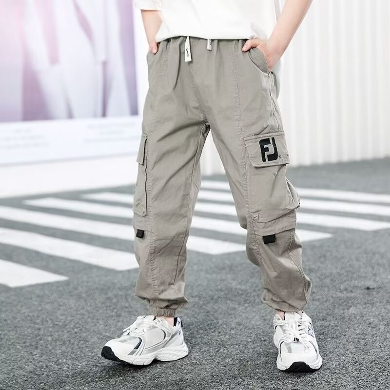 Αγόρια παντελόνια 2024 Νέα Άνοιξη και Φθινόπωρο Αγόρια Παιδική Εργασία Παντελόνι Παιδικό Παντελόνι Παντελόνι Καλοκαιρινό και Φθινοπωρινό Παντελόνι Μονόχρωμο