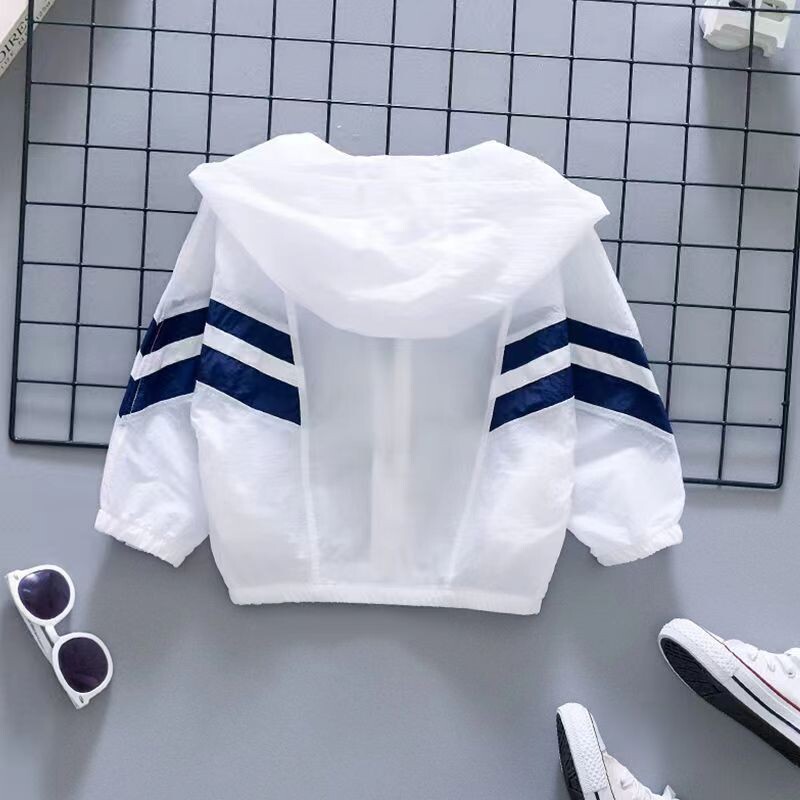 Dječji ljetni kaput 2023. Novo ljeto za dječake, prozračna jakna s UV zaštitom, tanka dječja majica za zaštitu od sunca 2 3 5 7 Y