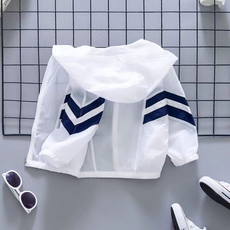 Dječji ljetni kaput 2023. Novo ljeto za dječake, prozračna jakna s UV zaštitom, tanka dječja majica za zaštitu od sunca 2 3 5 7 Y