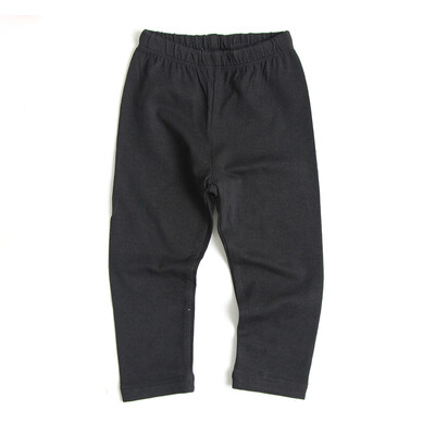 Poiste ja tüdrukute pikad püksid mustad puuvillased vöökohaga elastsed püksid kevad/sügis lasteriided püksid poiste komplekt püksid lasteriided