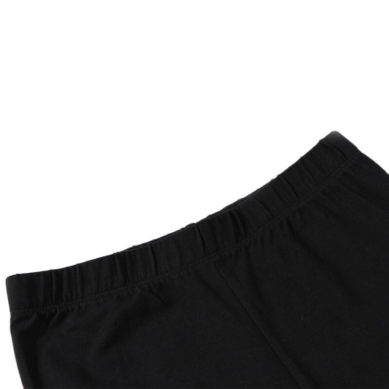 Poiste ja tüdrukute pikad püksid mustad puuvillased vöökohaga elastsed püksid kevad/sügis lasteriided püksid poiste komplekt püksid lasteriided