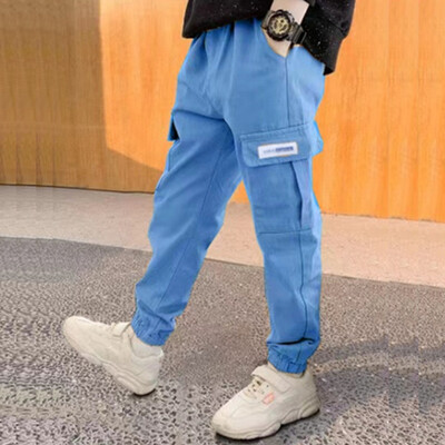 2023. Moda Proljeće Jesen Pamučne hlače za dječake Dječje hlače Ležerne dječje sportske hlače Odjeća za tinejdžersku djecu od 3-12 godina