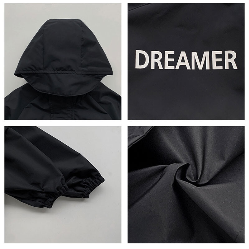 Jakne za dječake Jesen Zima 2024. Dječji kaputi Modne majice s kapuljačom za djecu Tinejdžeri Gornja odjeća Vjetrovke za školsku bebu