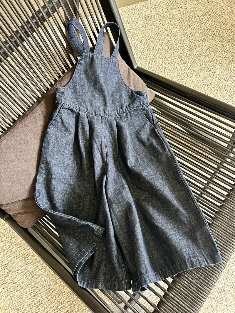 Dječji kombinezon, kombinezon za djevojčice, modni korejski stil za ljeto i proljeće 2024., nove djevojke, jednobojni mekani kombinezoni s hlačama