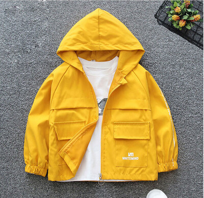 Kaput Dječak Jakna Djevojčica Proljeće Jesen Dječji Kardigan Gornja odjeća Odjeća Dječja tanka vjetrovka s patentnim zatvaračem Jakna za bebe