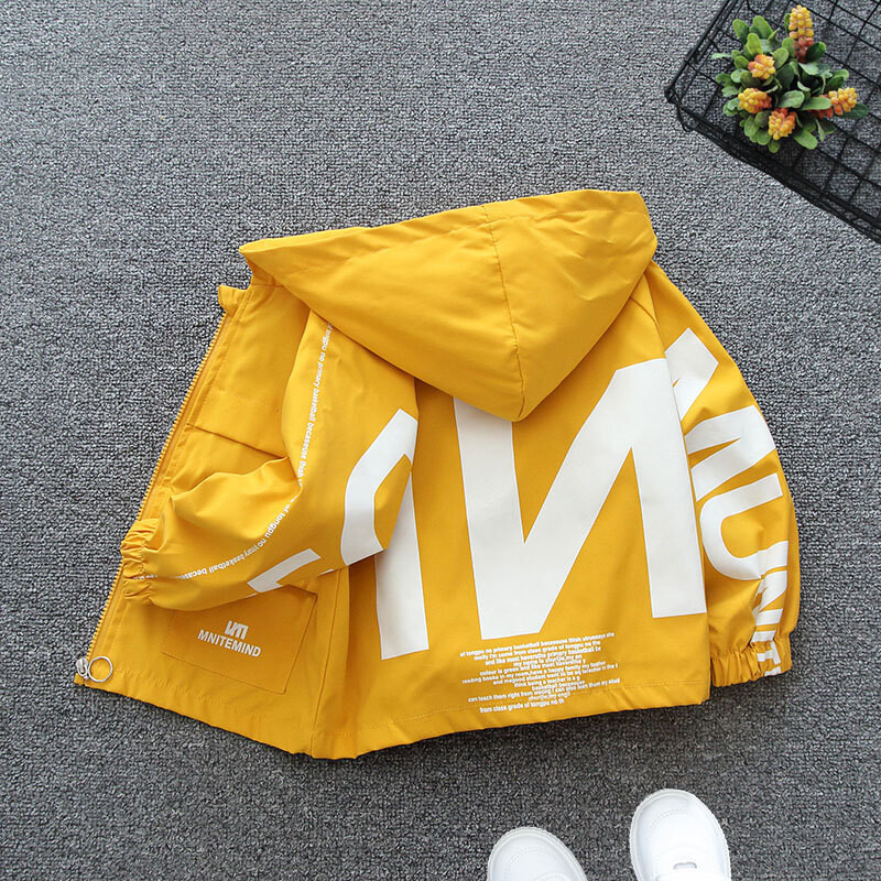 Kaput Dječak Jakna Djevojčica Proljeće Jesen Dječji Kardigan Gornja odjeća Odjeća Dječja tanka vjetrovka s patentnim zatvaračem Jakna za bebe