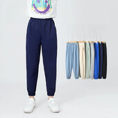 Ljetne duge hlače za dječake Srednje velike dječje hlače od tanke ledene svile koja se brzo suši