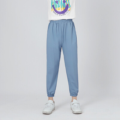 Ljetne duge hlače za dječake Srednje velike dječje hlače od tanke ledene svile koja se brzo suši