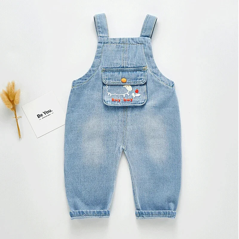 IENENS Dječja odjeća za bebe Odjeća Džemperi Dječaci Djevojčice Dungerees Dječje kombinezone Hlače Denim Traperice Kombinezoni Kombinezoni za malu djecu