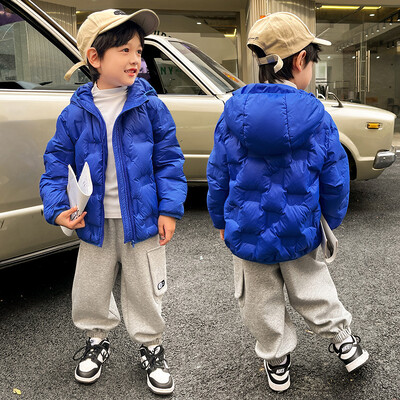 Poiste sulemantel jakk Puuvillane ülerõivas tuuletõke 2023, võluv paks samet, talvine soe suusk teismeliste lasteriided