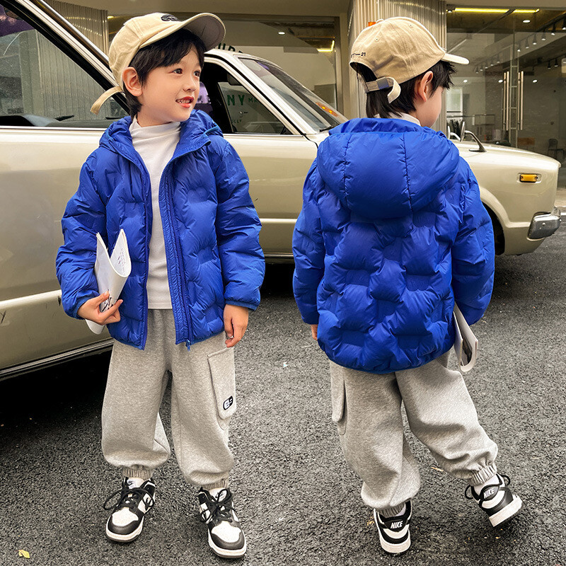 Poiste sulemantel jakk Puuvillane ülerõivas tuuletõke 2023, võluv paks samet, talvine soe suusk teismeliste lasteriided