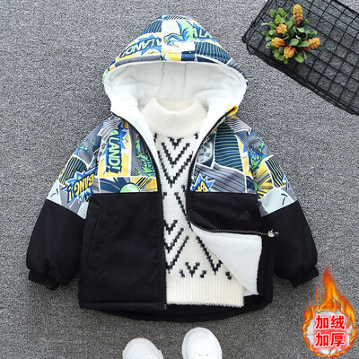 Kaput za dječake Kaput Jakna Vjetrobran Gornja odjeća 2024 Najnovija Zima Jesen Pamuk Sport Tinejdžeri Božićni dar Dječja odjeća