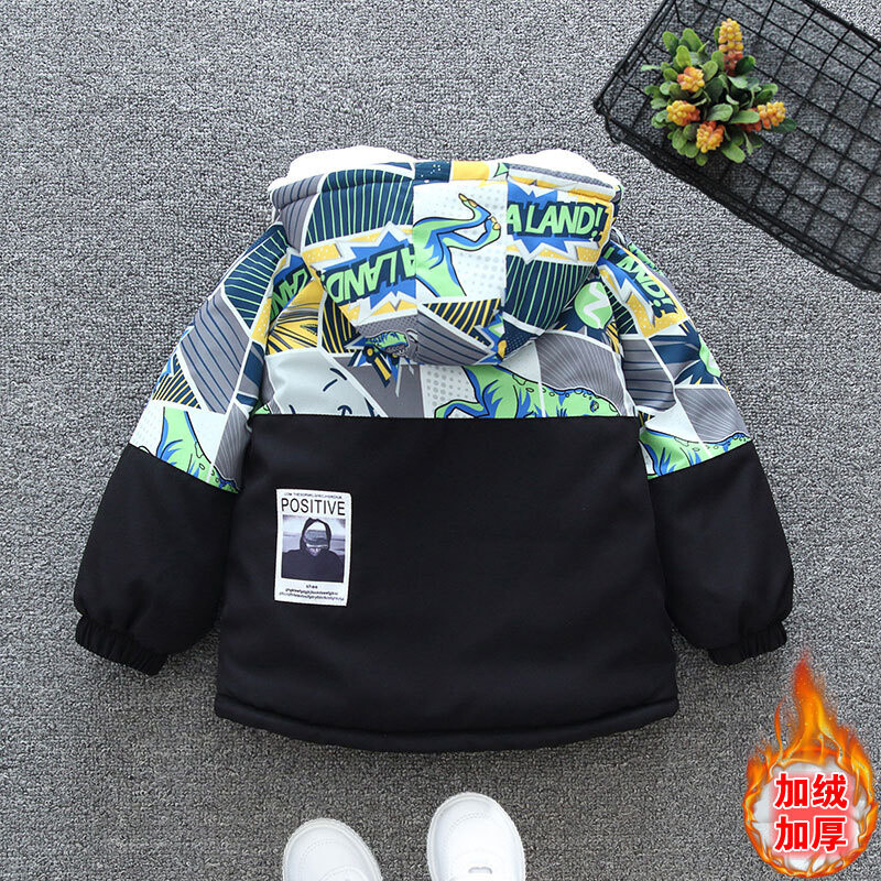 Kaput za dječake Kaput Jakna Vjetrobran Gornja odjeća 2024 Najnovija Zima Jesen Pamuk Sport Tinejdžeri Božićni dar Dječja odjeća