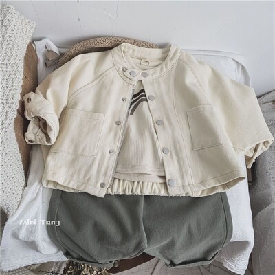 2024 novo proljeće jesen Kaputi za dječake i djevojčice Pamučne jakne Dječje Dječje ležerne udobne kapute Odjeća