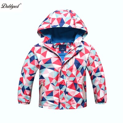 Dubbed Sügis-talv Poiste Tuulejoped Polaarfliismantlid Laste Pealisrõivad Sport kapuuts Riided Kahekorruseline Veekindel