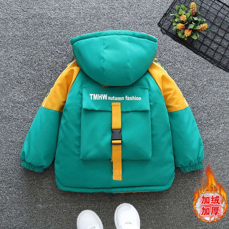Kaput za dječake Kaput Jakna Vjetrobran Gornja odjeća 2024. Jeftina Zima Jesen Pamuk Sport Tinejdžeri Božićni dar Dječja odjeća