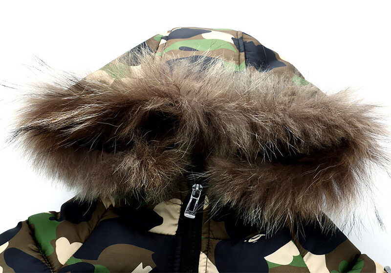 4-8 godina stara zimska debela topla jakna za dječake s kapuljačom Modna gornja odjeća s patentnim zatvaračem na pruge za djecu Dječji rođendanski poklon