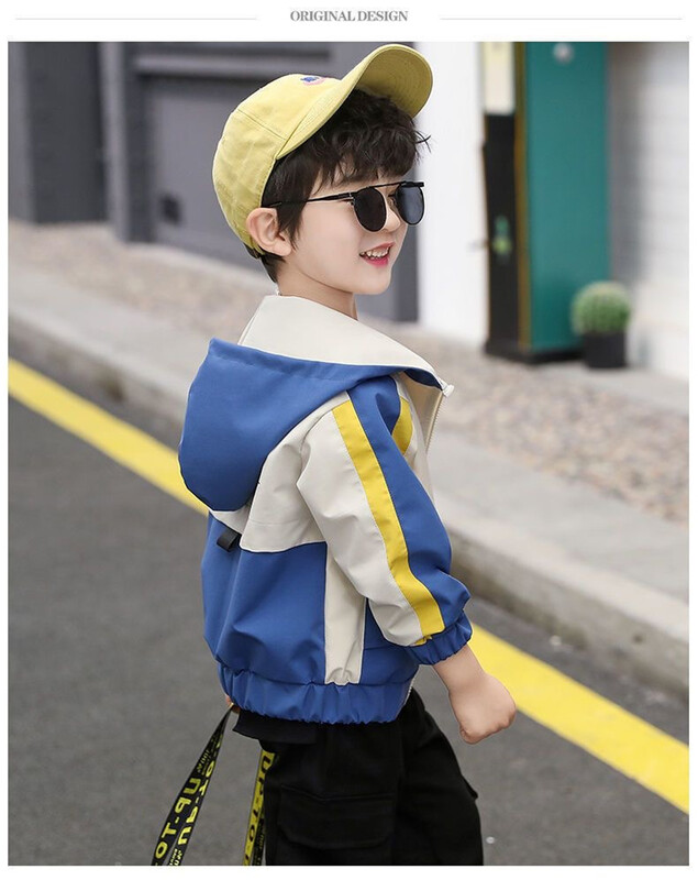 Dječaci Vjetrovke Jakne Proljeće Jesen Velika djeca Kardigan Kaputi Dječja odjeća Ležerna sportska gornja odjeća 3-10 godina