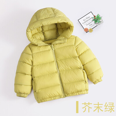 3–18-aastased Lapsed Talvine 90% Pardisulud Kerge jope poistele Tüdrukutele Kapuutsiga mantel Teismelistele Soojad riided Lapsed Tugevad ülerõivad