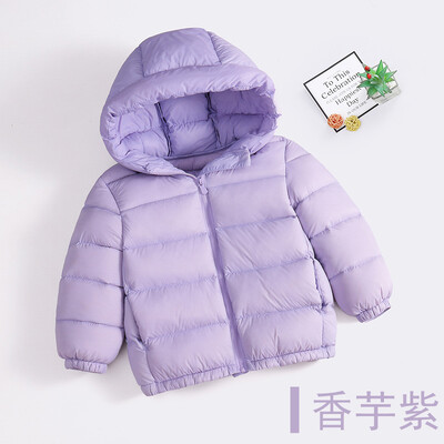 3–18-aastased Lapsed Talvine 90% Pardisulud Kerge jope poistele Tüdrukutele Kapuutsiga mantel Teismelistele Soojad riided Lapsed Tugevad ülerõivad